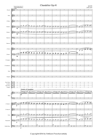 Op.41 Chandelier Waltz [Dr.QUEW]