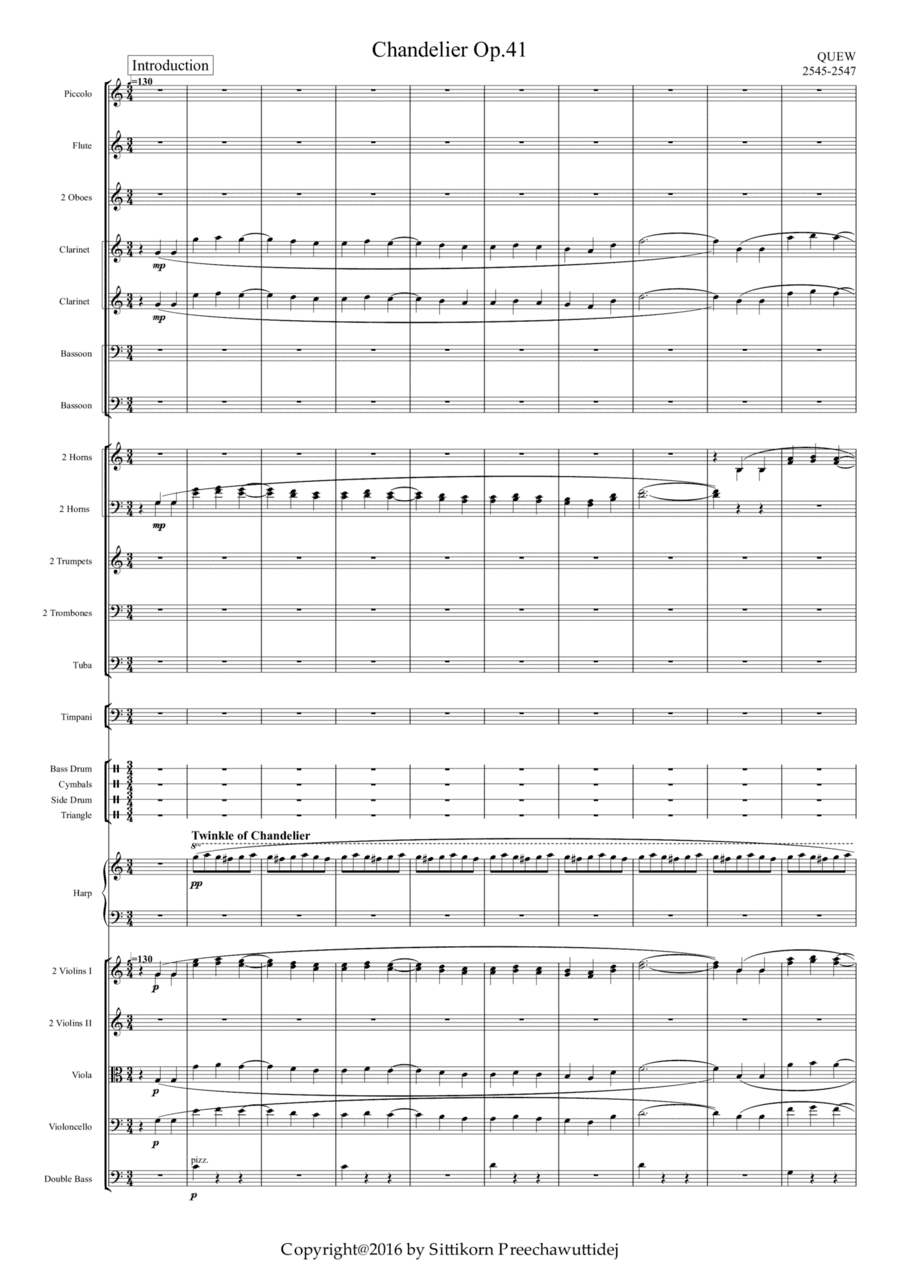 Op.41 Chandelier Waltz [Dr.QUEW]