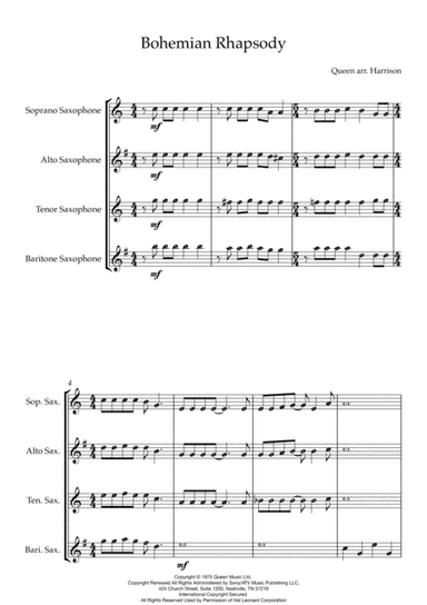 Bohemian Rhapsody (arr. Ruby Harrison)