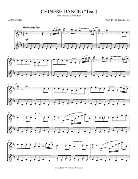 Chinese Dance (arr. Mark Phillips)