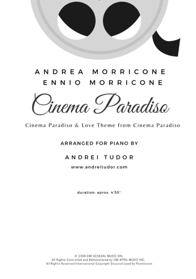 Cinema Paradiso (arr. Andrei Tudor)