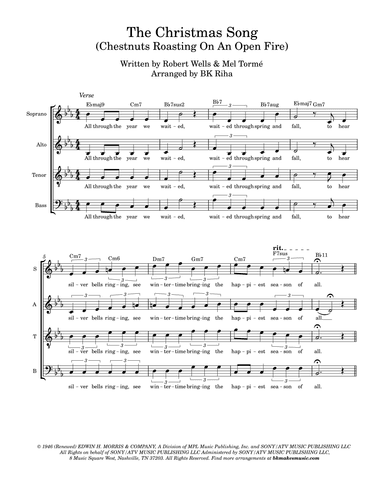 The Christmas Song (chestnuts Roasting On An Open Fire) (arr. BK Riha)