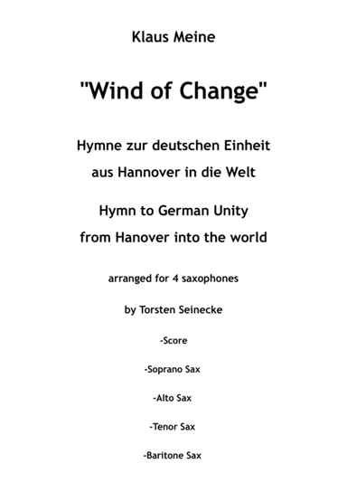 Wind Of Change (arr. Torsten Seinecke)