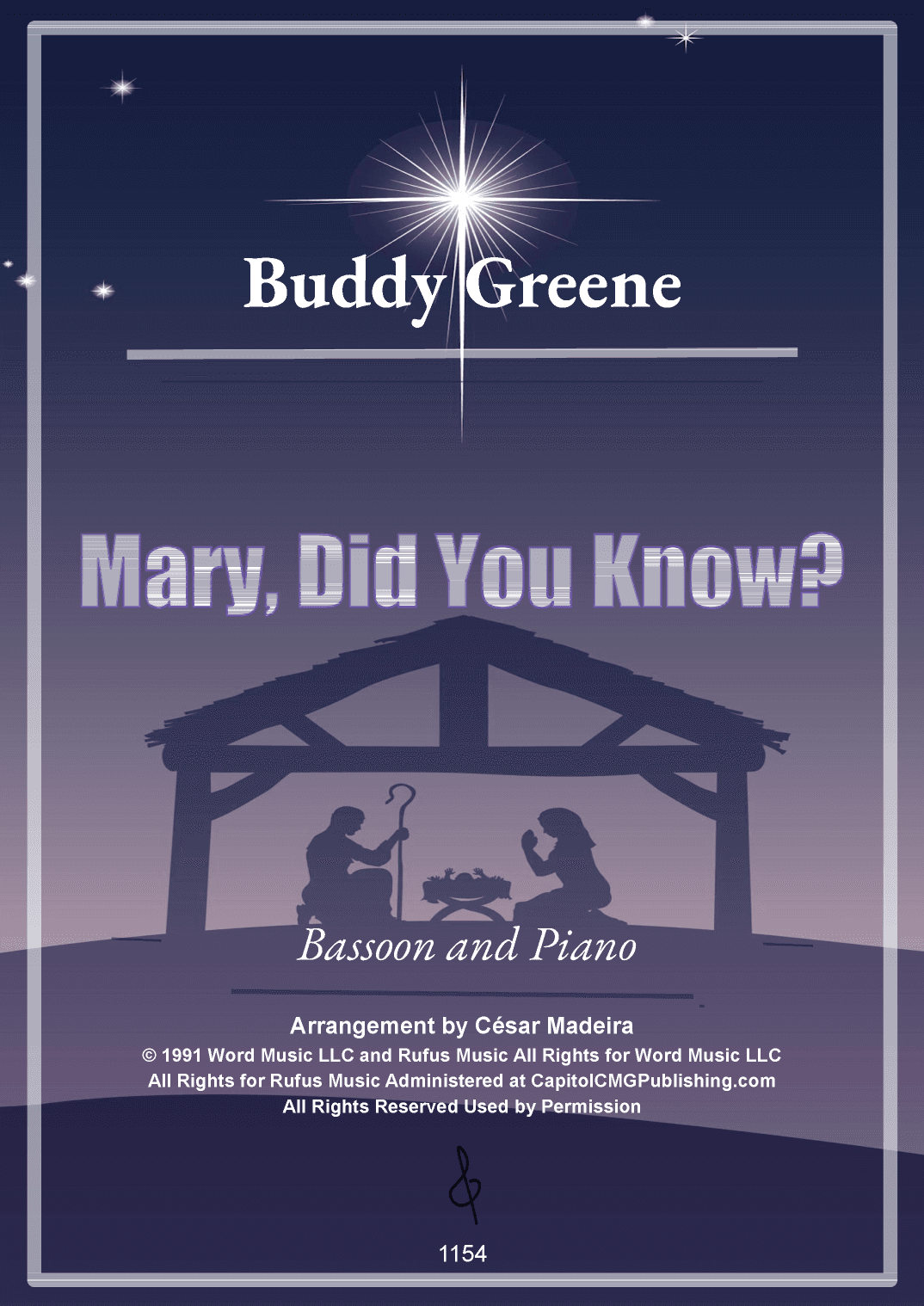 Mary, Did You Know? (arr. César Madeira)