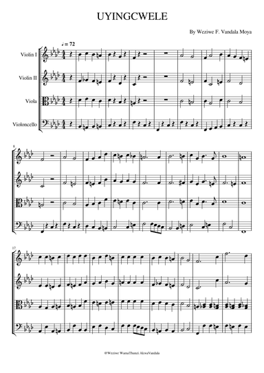 Uyingcwele (You are holy)