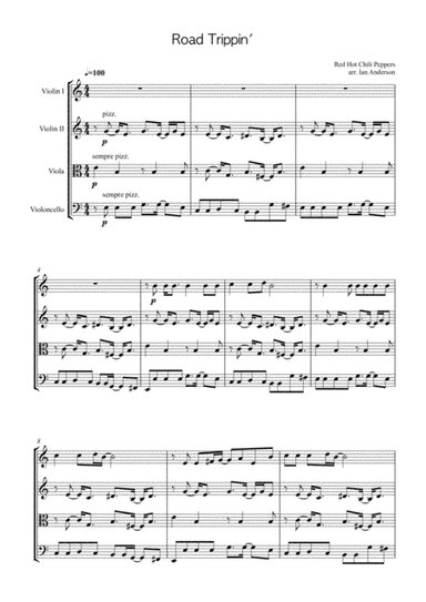 Road Trippin' (arr. Ian Anderson)