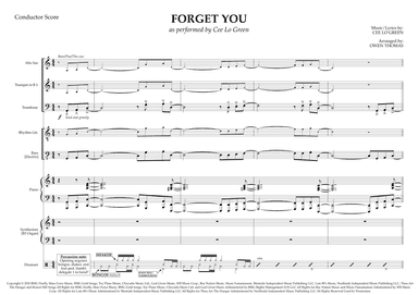 Forget You (arr. Owen Thomas)
