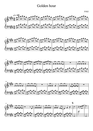 Golden Hour (arr. LaLa Music)