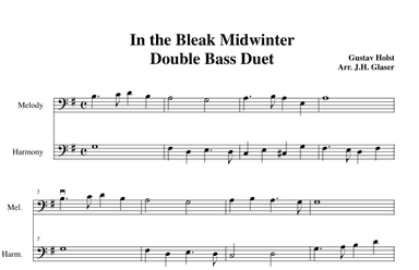In the Bleak Midwinter (arr. Jeremy Glaser)
