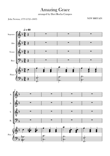 Amazing Grace (arr. Davi Rocha Campos)