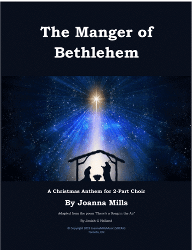 The Manger of Bethlehem (For 2-part Choir)