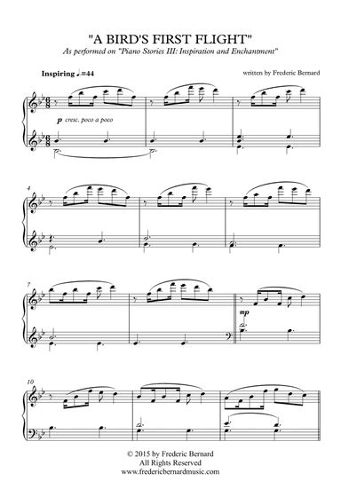 A Bird's First Flight (Adventureous Solo Piano)