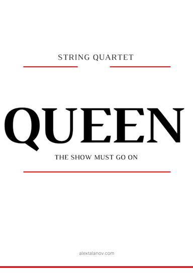The Show Must Go On (arr. Alex Talanov)