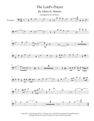 The Lord's Prayer (arr. Kevin Busse)