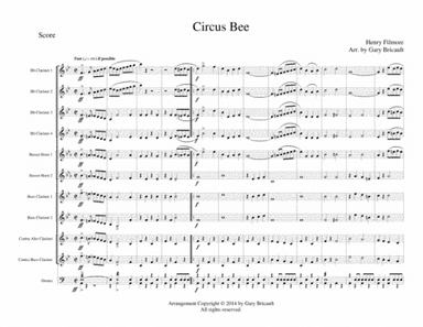 The Circus Bee (arr. Gary Bricault)