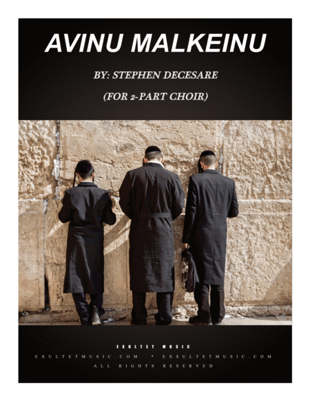 Avinu Malkeinu (for 2-part choir)