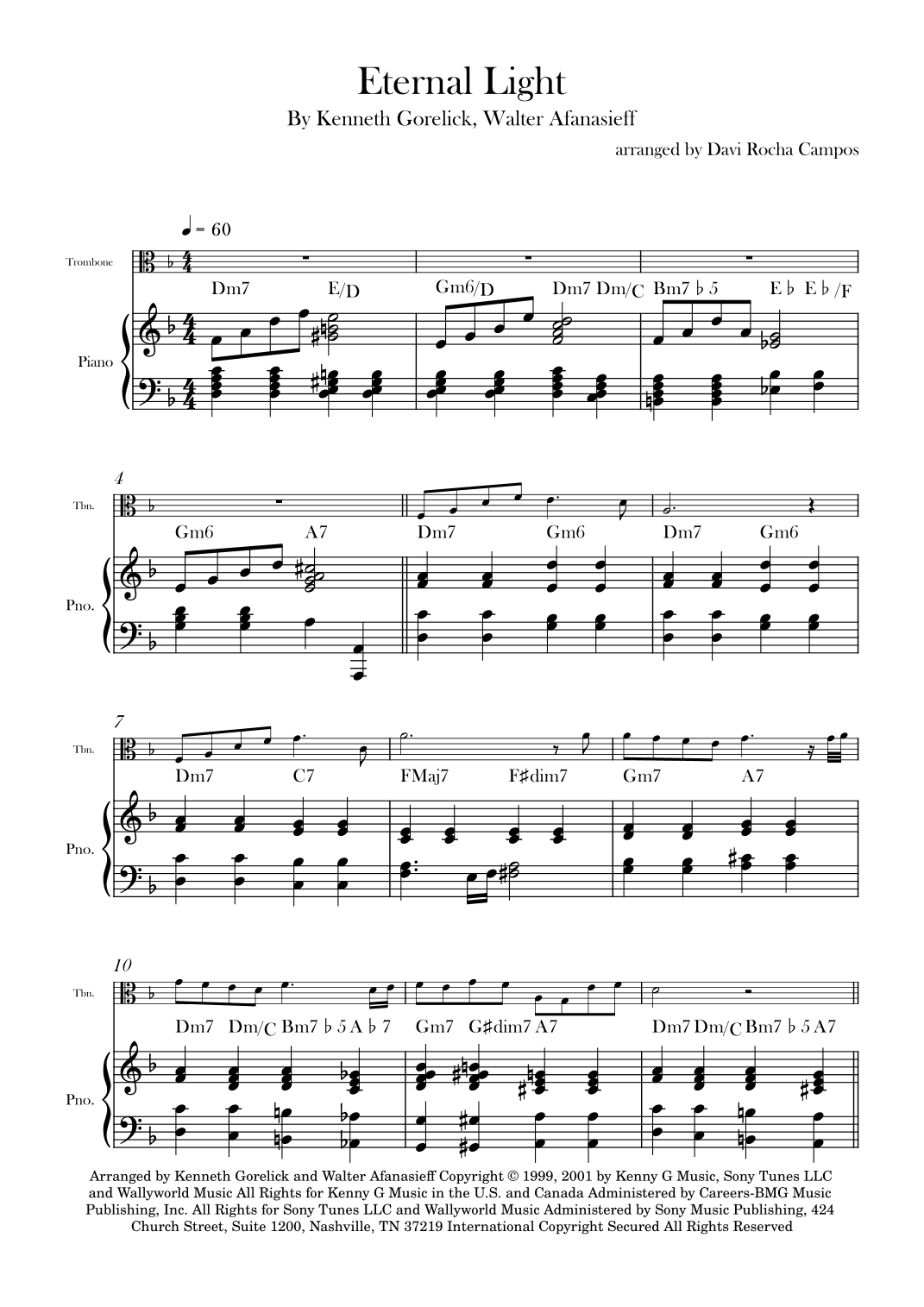 Eternal Light (arr. Davi Rocha Campos)