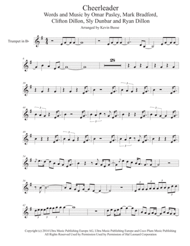 Cheerleader (arr. Kevin Busse)