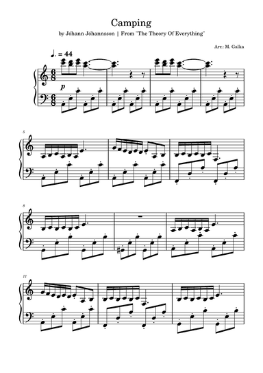 Camping (arr. M. Galka)