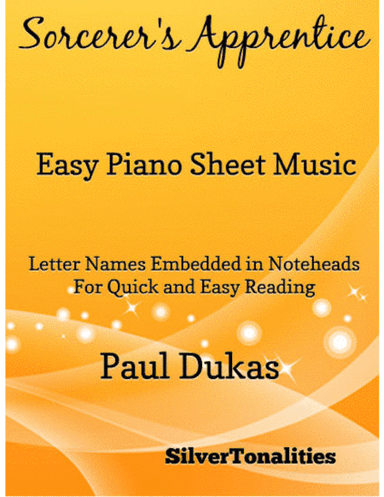Sorcerer's Apprentice Easy Piano Sheet Music (arr. SilverTonalities)