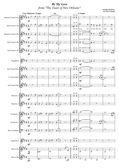 Be My Love (arr. Chris Gorman)