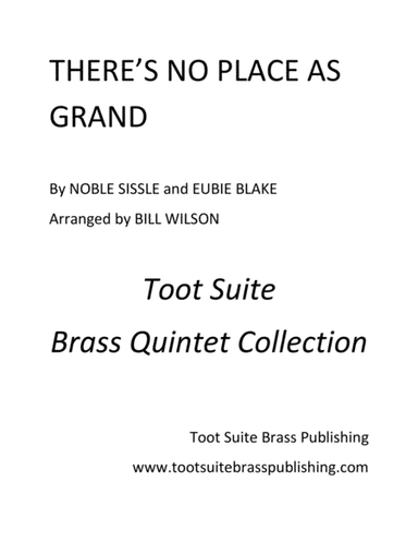 There's No Place as Grand (as Bandana Land) (arr. Bill Wilson)