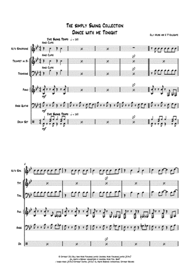 Dance With Me Tonight (arr. Kevin P Holdgate)