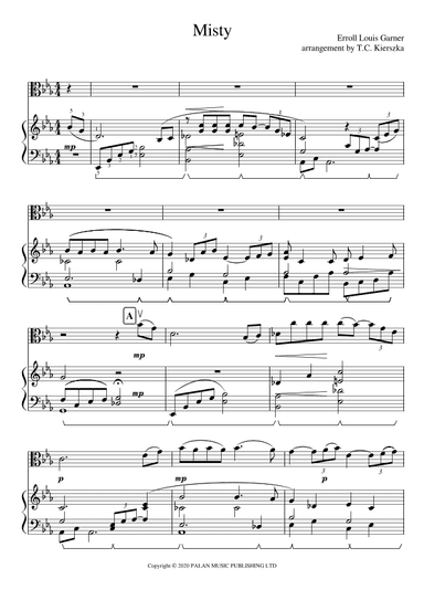 Misty (arr. T.C. Kierszka)