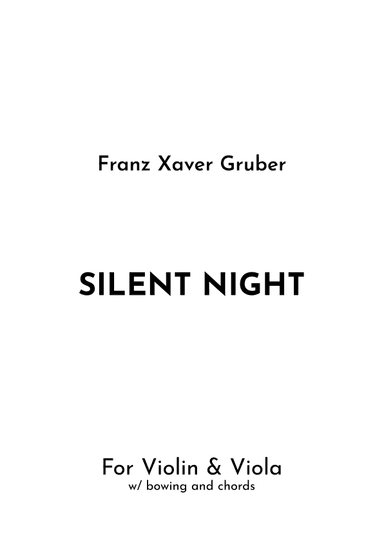 Silent Night (arr. Jireh J.)