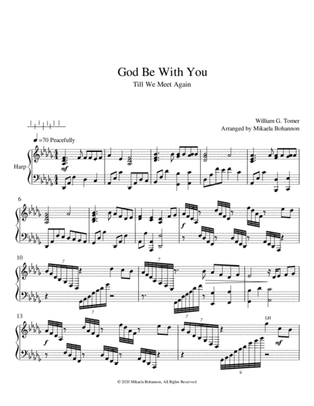 God Be With You Till We Meet Again (arr. Mikaela Bohannon)