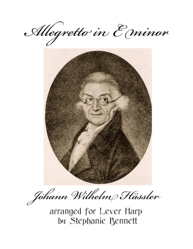 Allegretto in E minor (lever harp solo) (arr. Stephanie Bennett)