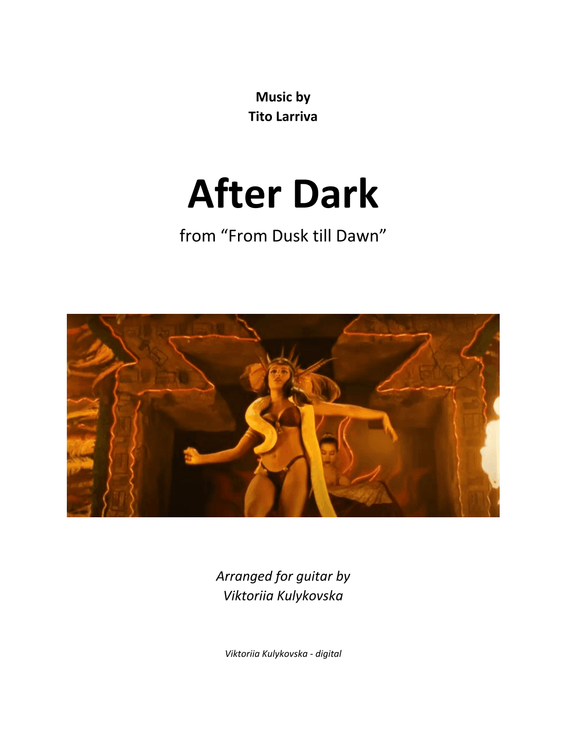 After Dark (arr. Viktoriia Kulykovska)