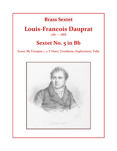 SEXTET No.5 in Bb (arr. Becky Dugan)