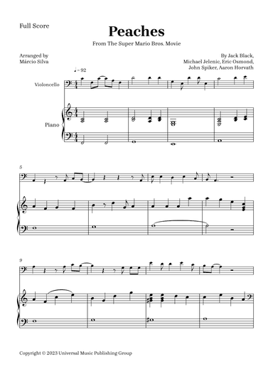 Peaches (arr. Márcio Silva)