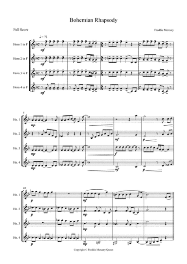 Bohemian Rhapsody (arr. Michael Gibbs)