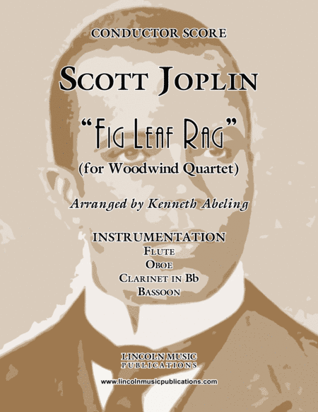 Joplin - "Fig Leaf Rag" (for Woodwind Quartet) (arr. Kenneth Abeling)