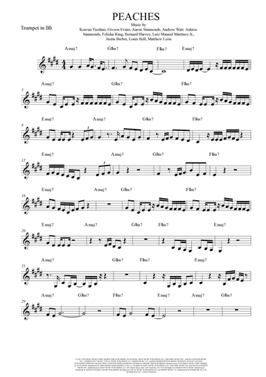 Peaches (arr. Anderson Quevedo)