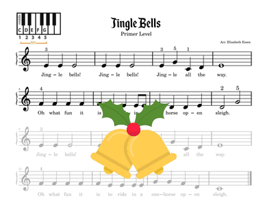 Jingle Bells - Primer Level (arr. Elizabeth Essex)
