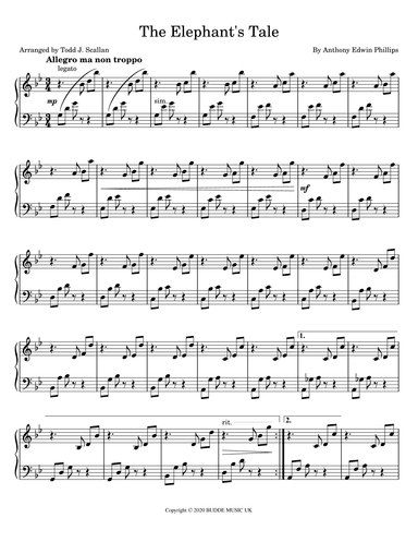 The Elephant's Tale (arr. Todd J. Scallan)