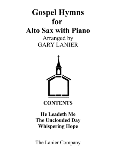 Gospel Hymns for Alto Sax (Alto Sax with Piano Accompaniment) (arr. Gary Lanier)