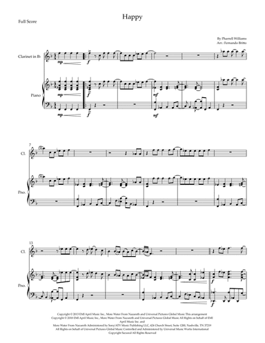 Happy (arr. Fernando Britto)