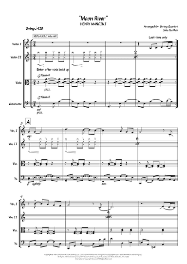 Moon River (arr. Julia Dos Reis)