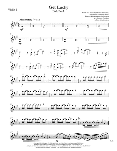 Get Lucky (arr. Lorento Golofeev)