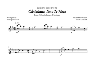 Christmas Time Is Here (arr. Rodrigo Faleiros)