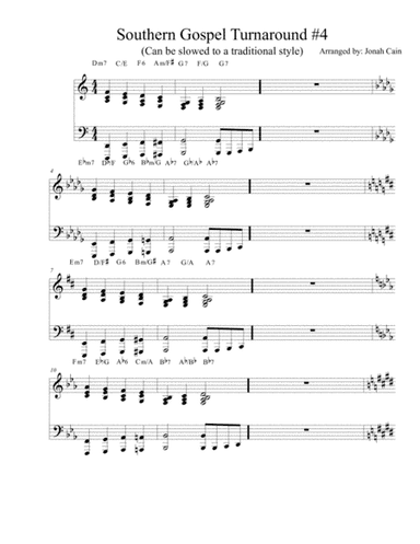 Southern Gospel Turnaround #4