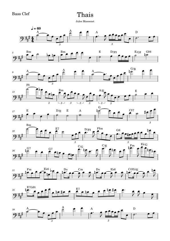 Thais (arr. Fabio Eduardo de Oliveira)