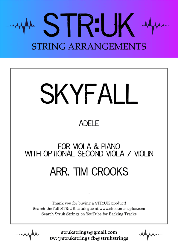 Skyfall (arr. Tim Crooks)