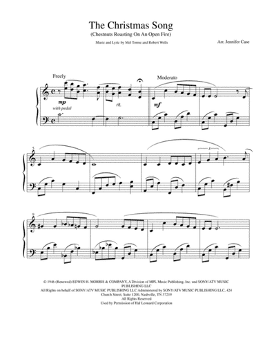 The Christmas Song (Chestnuts Roasting On An Open Fire) (arr. Jennifer Case)