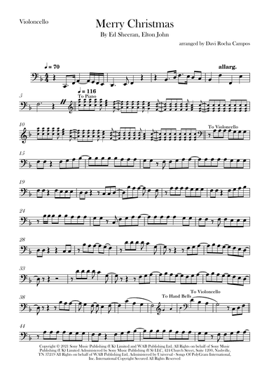 Merry Christmas (arr. Davi Rocha Campos)