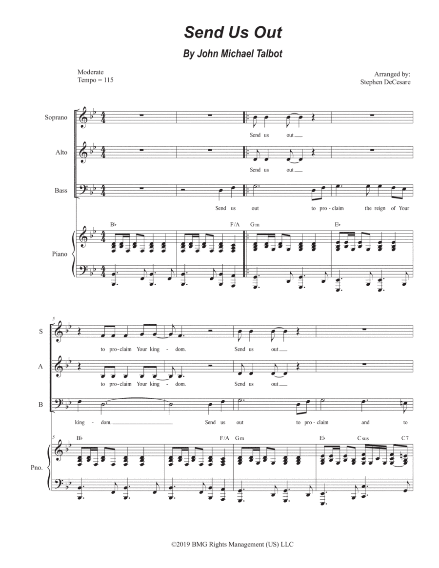 Send Us Out (arr. Stephen DeCesare)